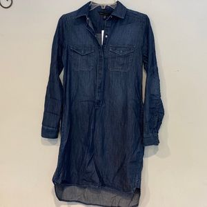 WHBM denim dress size 0